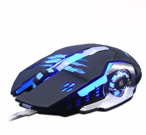 Noiseless Wired Gaming Mouse