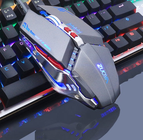 Noiseless Wired Gaming Mouse