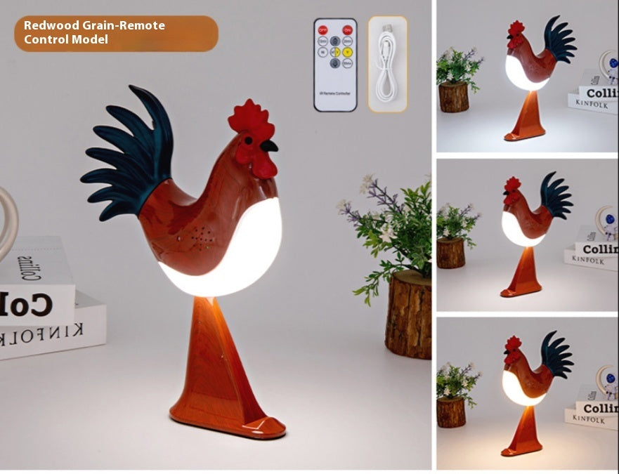 LED Rooster Night Light