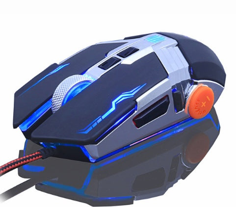 Noiseless Wired Gaming Mouse
