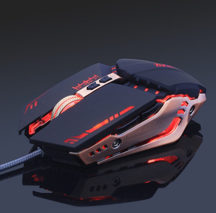 Noiseless Wired Gaming Mouse