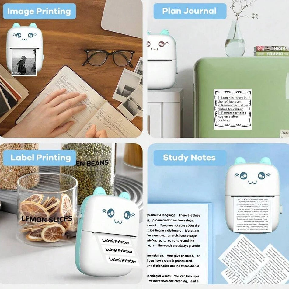 Mini Thermal Printer Wireless