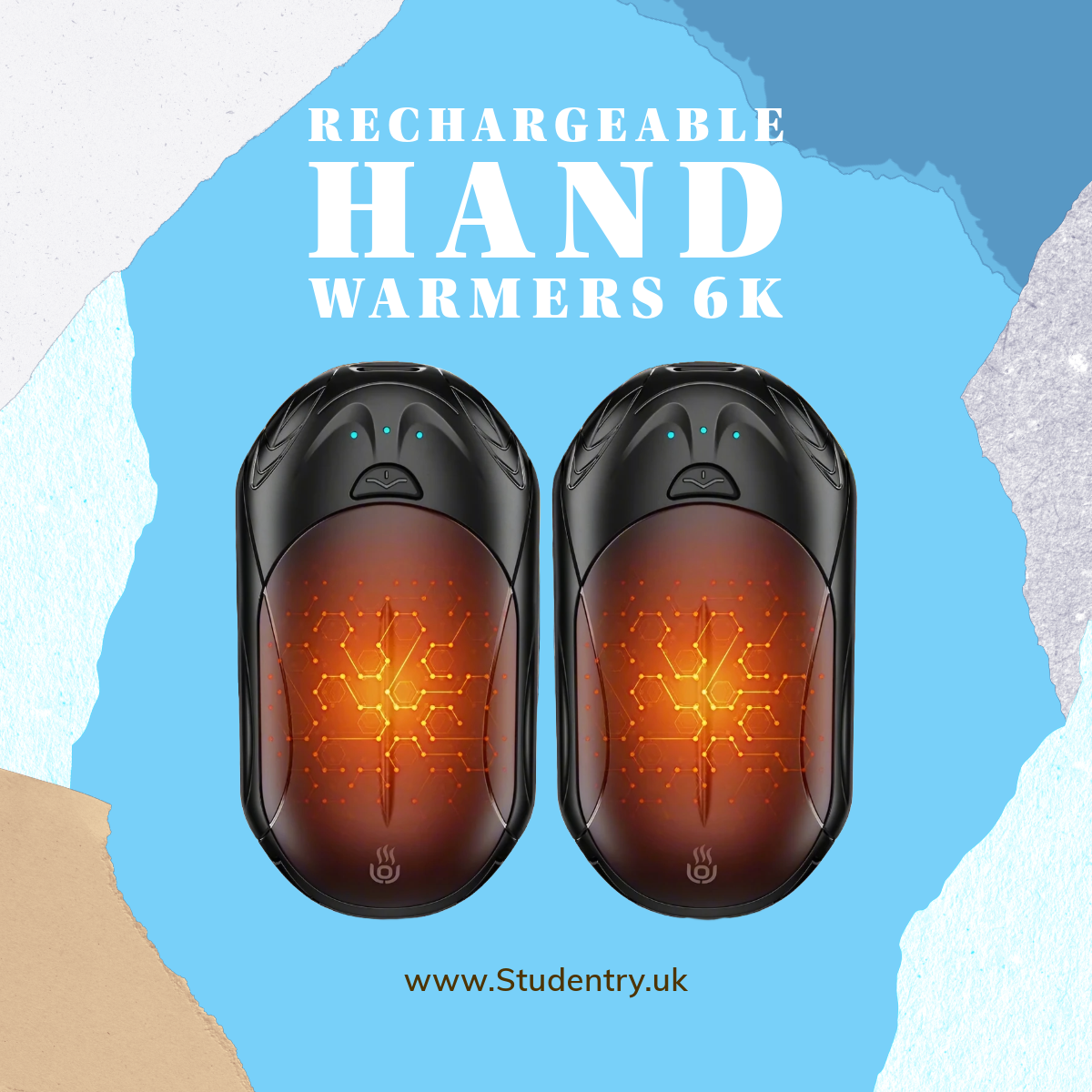 Rechargeable Hand Warmers 6K