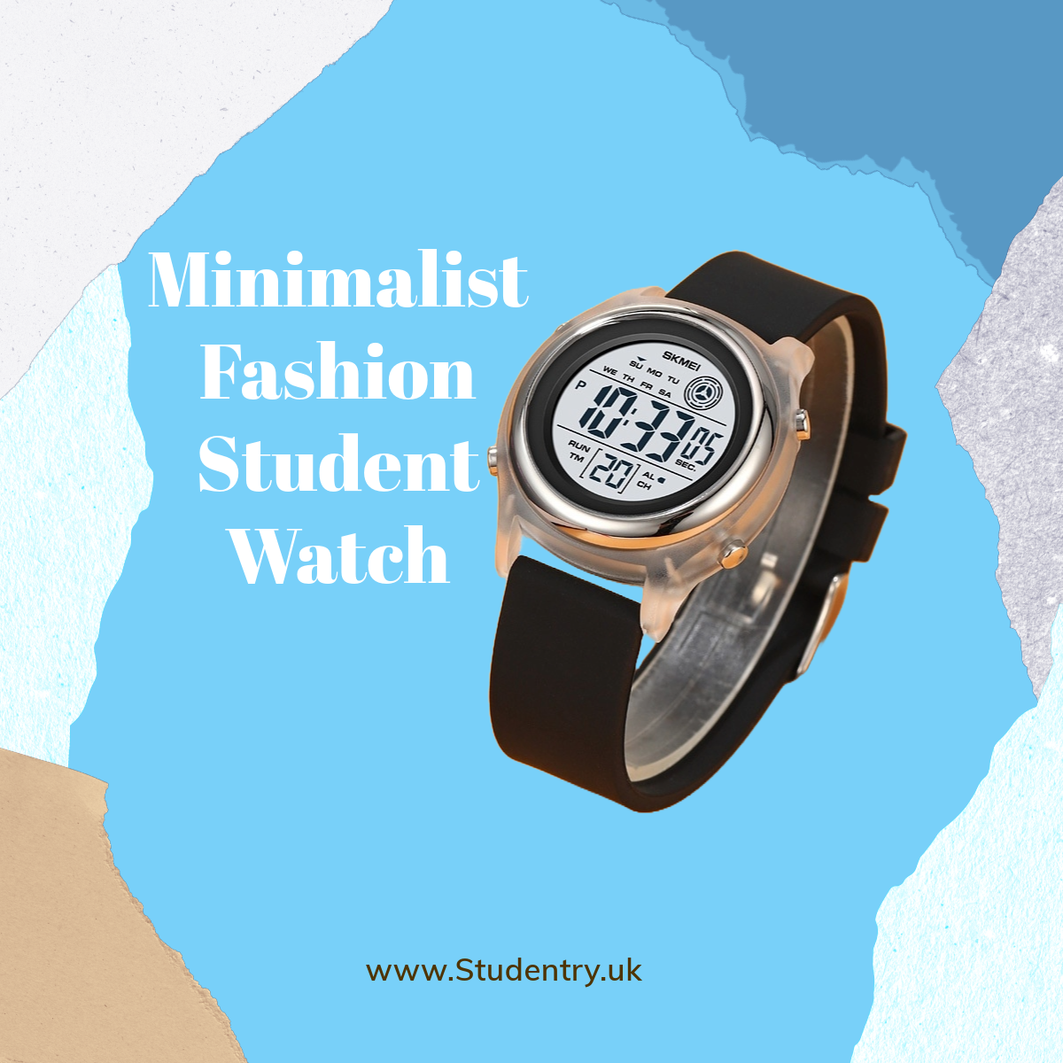 Minimalist Fashion Student Watch