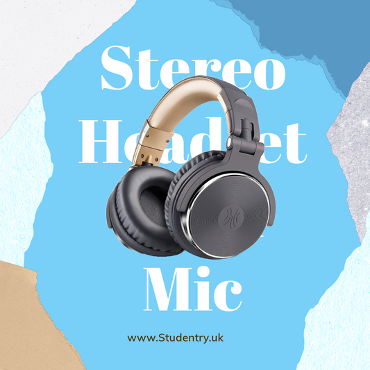 Stereo Headset With Mic