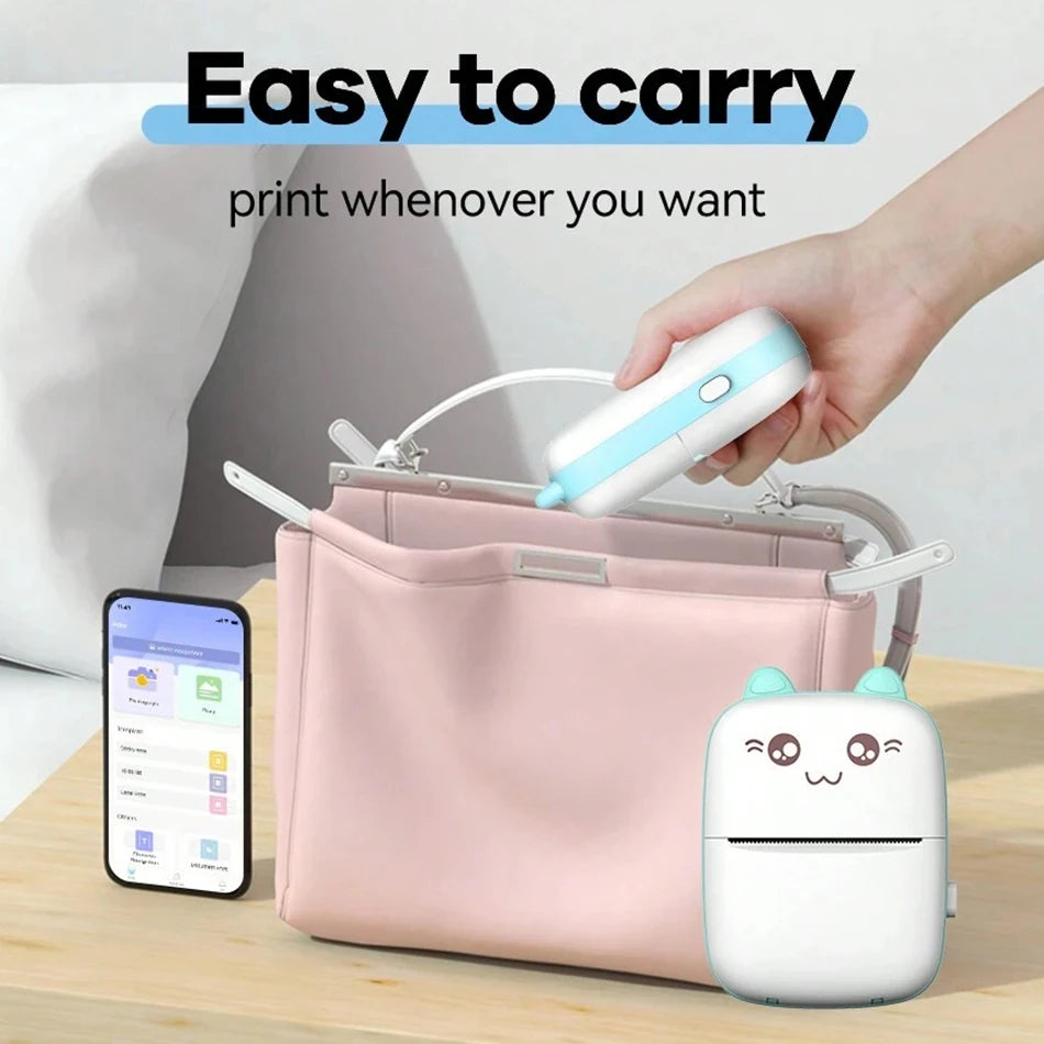 Mini Thermal Printer Wireless