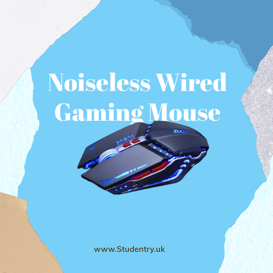 Noiseless Wired Gaming Mouse